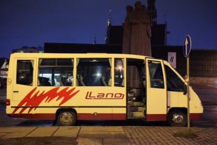 rent minibus, hire minibus, van, minivan with driver, Riga, Latvia