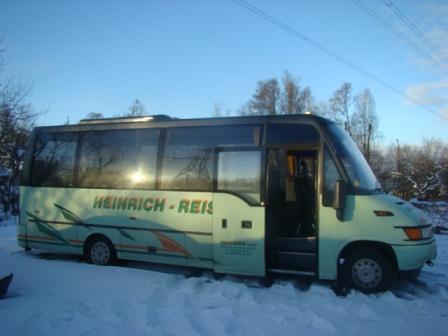 rent minibus, hire minibus, van, minivan with driver, Riga, Latvia