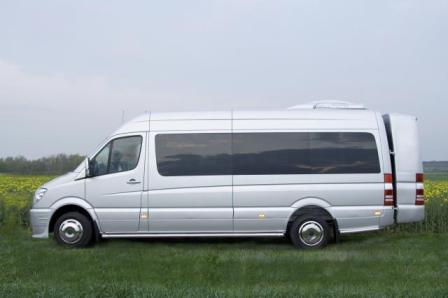 rent minibus, hire minibus, van, minivan with driver, Riga, Latvia